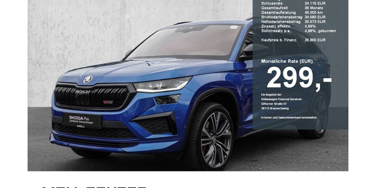 Skoda Kodiaq 66.115 km 35.980 &euro; Düsseldorf 40474