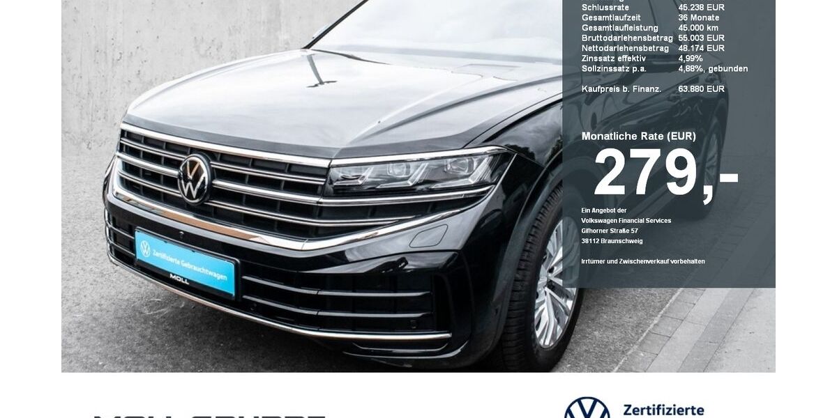 VW Touareg 8.650 km 59.980 &euro; Düsseldorf 40474