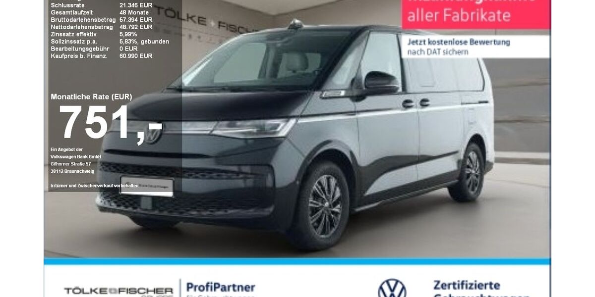 VW T7 Multivan 16.625 km 56.989 &euro; Krefeld 47805