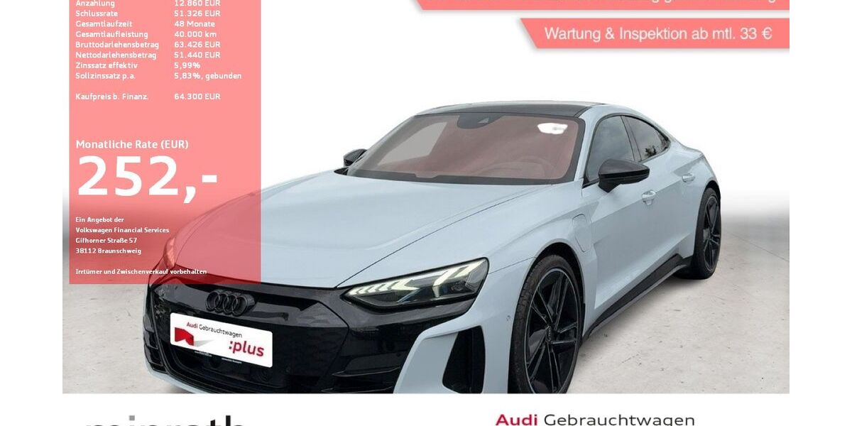 Audi RS e-tron GT 49.122 km 59.790 &euro; Moers-Hülsdonk 47441