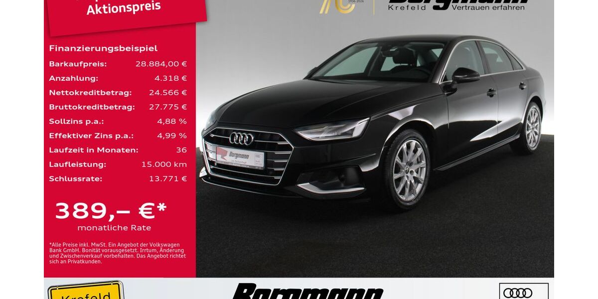 Audi A4 71.513 km 27.556 &euro; Krefeld 47803