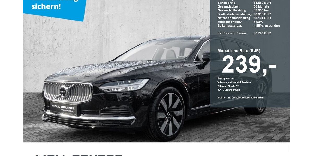 Volvo V90 26.400 km 43.360 &euro; Düsseldorf 40474