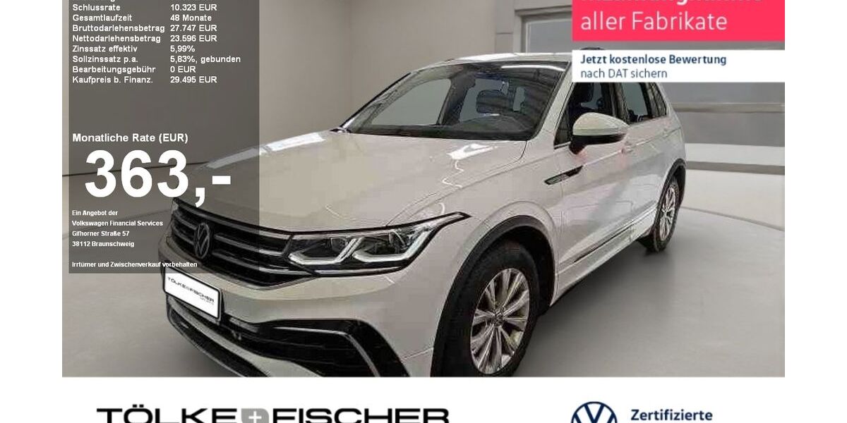 VW Tiguan 58.773 km 29.495 &euro; Krefeld 47805
