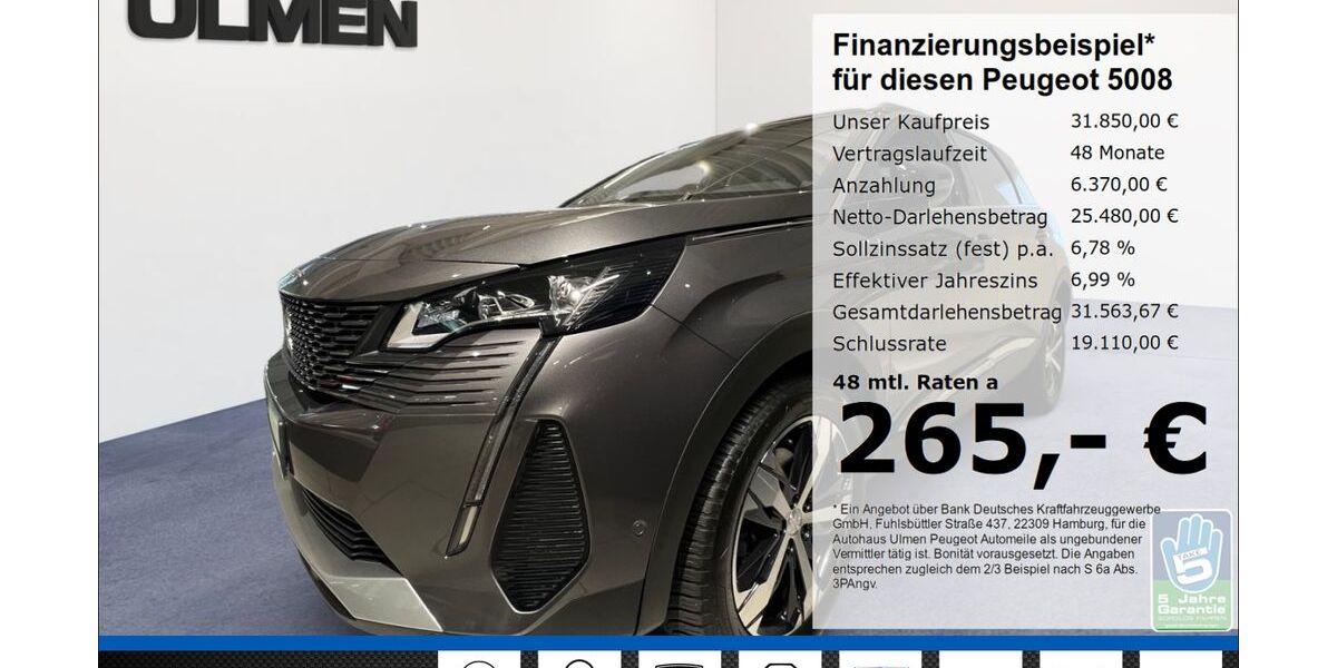 Peugeot 5008 29.705 km 30.850 &euro; Düsseldorf 40233