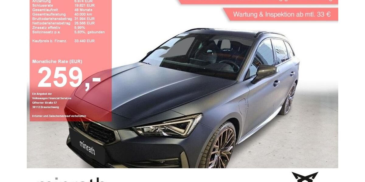 Cupra Leon 14.112 km 30.440 &euro; Moers-Hülsdonk 47441