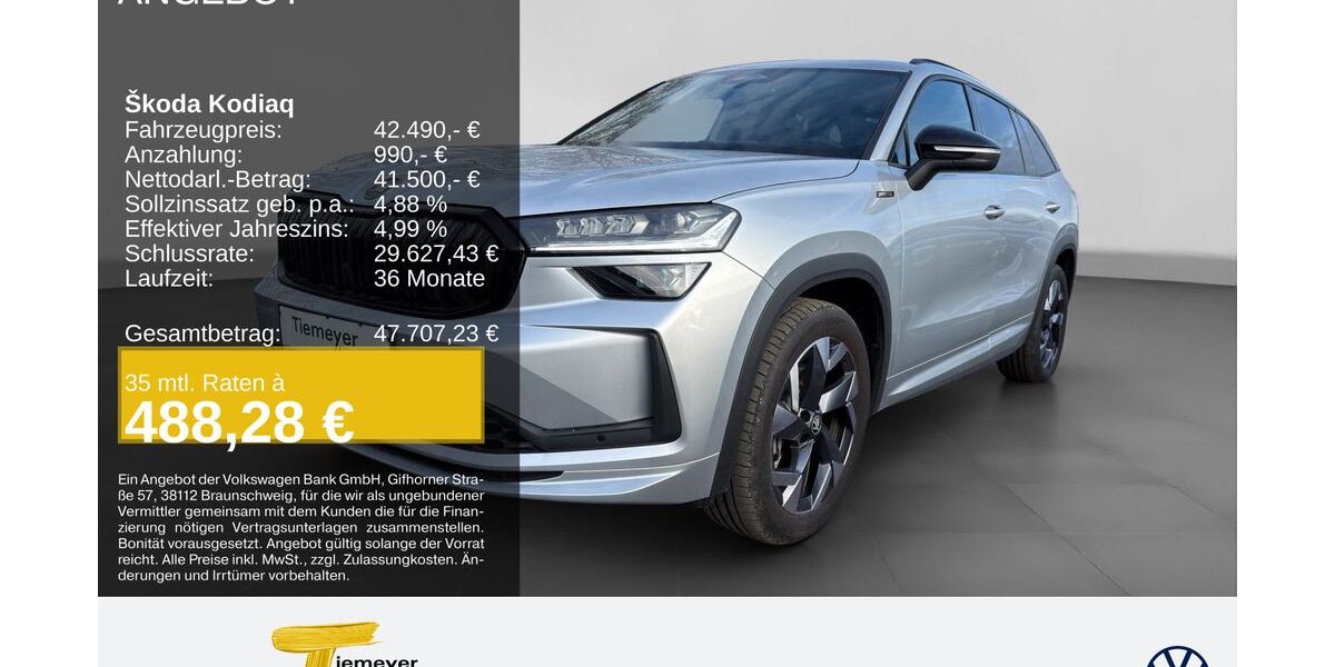 Skoda Kodiaq 8.900 km 40.980 &euro; Duisburg 47059