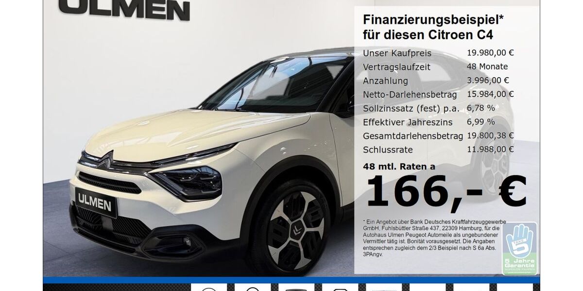 Citroen C4 16.541 km 19.980 &euro; Düsseldorf 40233