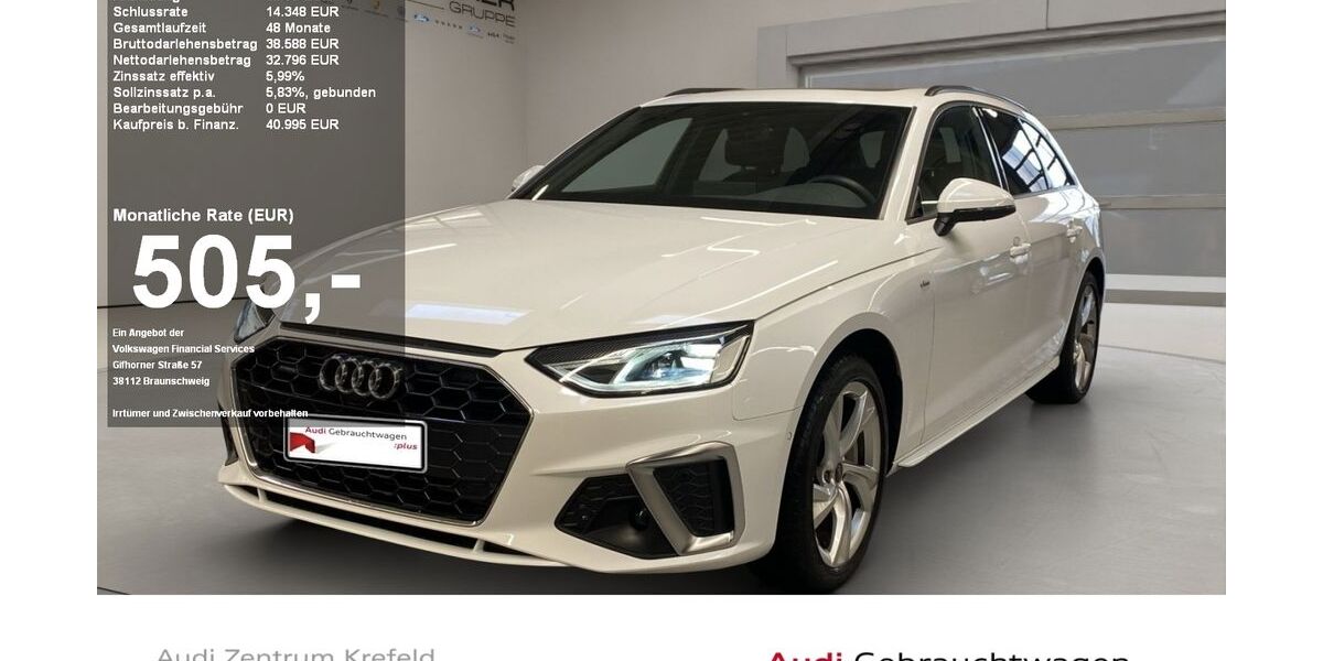 Audi A4 11.899 km 38.478 &euro; Krefeld 47805