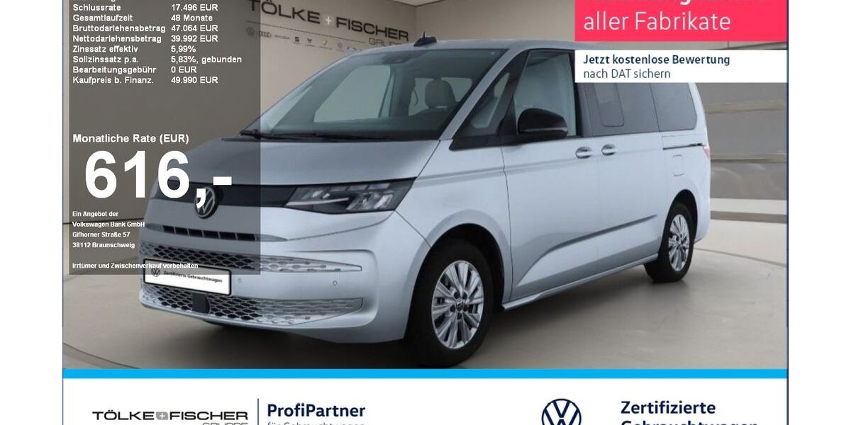 VW T7 Multivan 12.969 km 49.980 &euro; Krefeld 47805