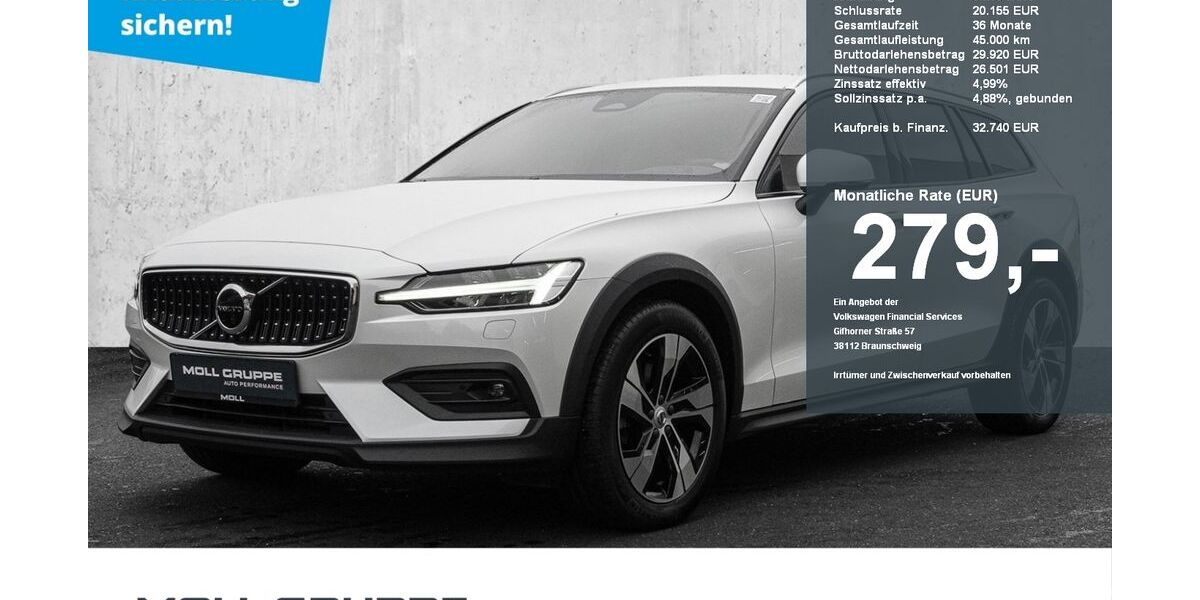 Volvo V60 Cross Country 39.593 km 32.540 &euro; Düsseldorf 40474