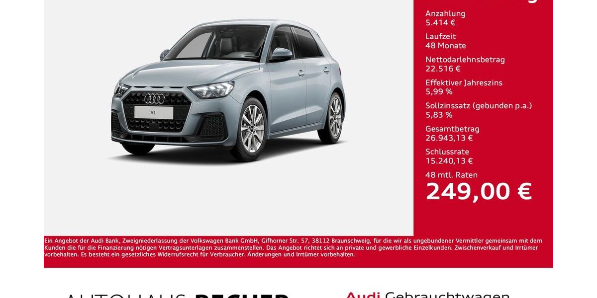 Audi A1 7.716 km 27.460 &euro; Wesel 46485