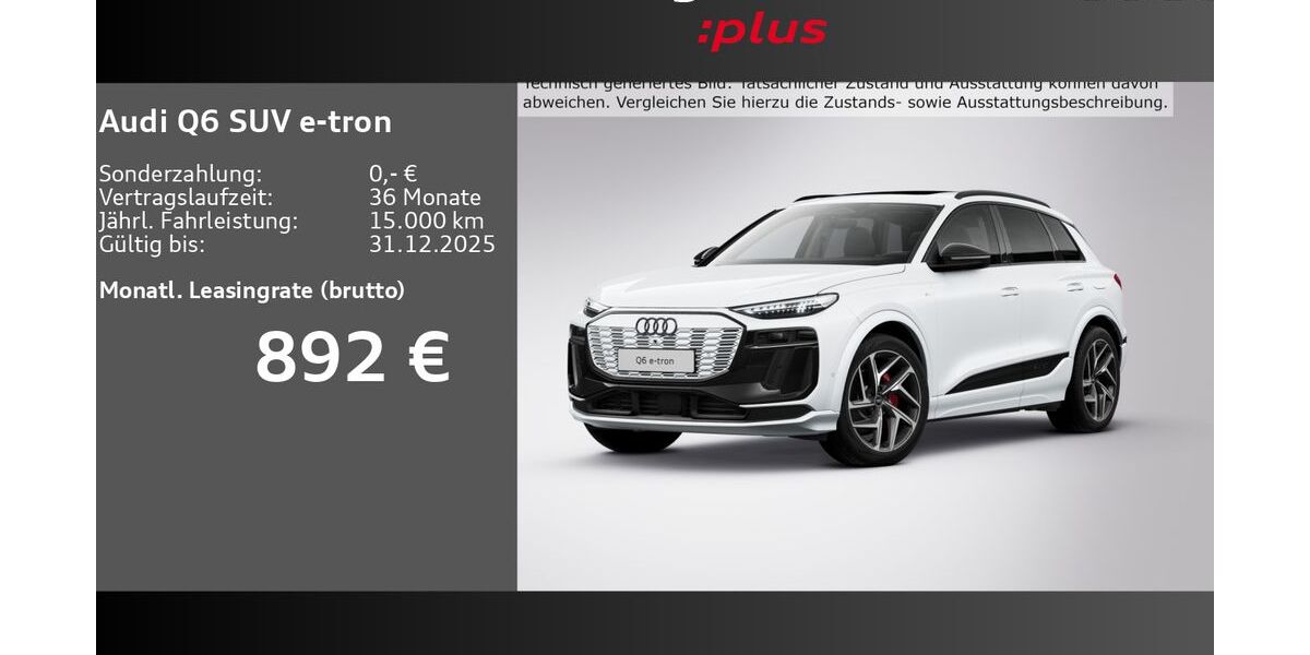 Audi Q6 e-tron 14.888 km 72.980 &euro; Wesel 46483