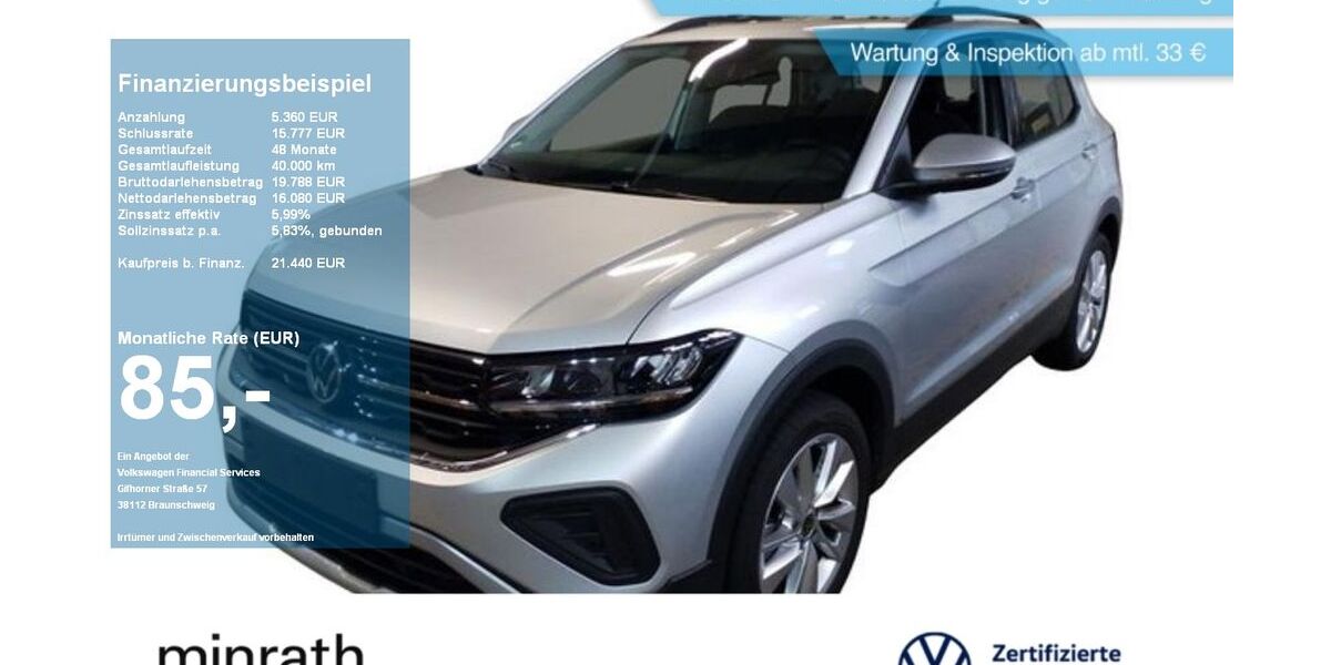 VW T-Cross 2.672 km 21.440 &euro; Moers 47441