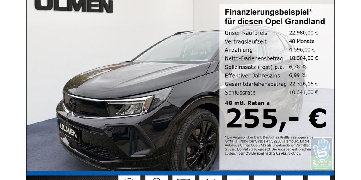 Opel Grandland (X) 26.770 km 22.666 &euro; Düsseldorf 40231