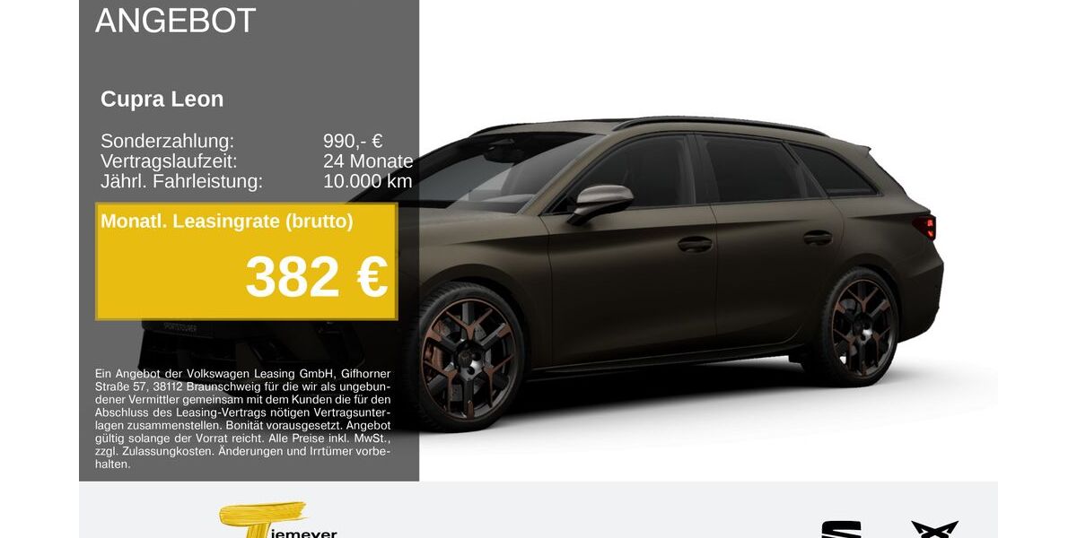 Cupra Leon 10.209 km 45.840 &euro; Gelsenkirchen OT Beckhausen 45899
