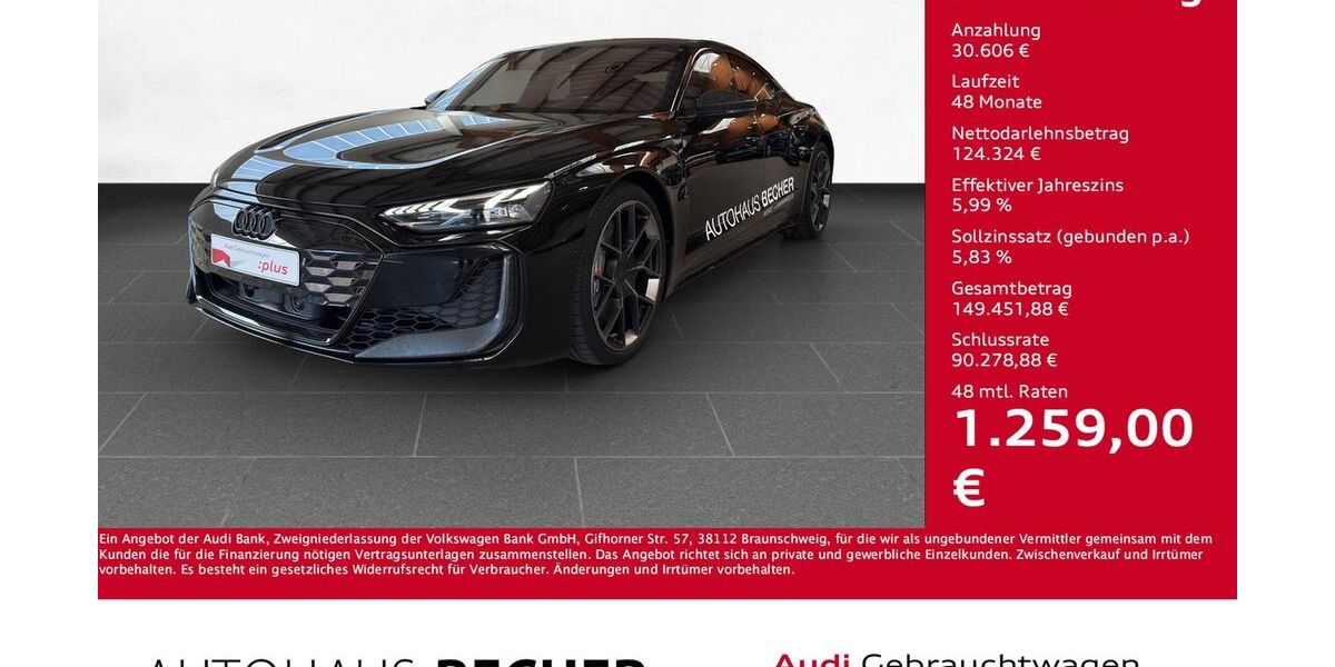 Audi RS e-tron GT 4.500 km 154.930 &euro; Wesel 46485
