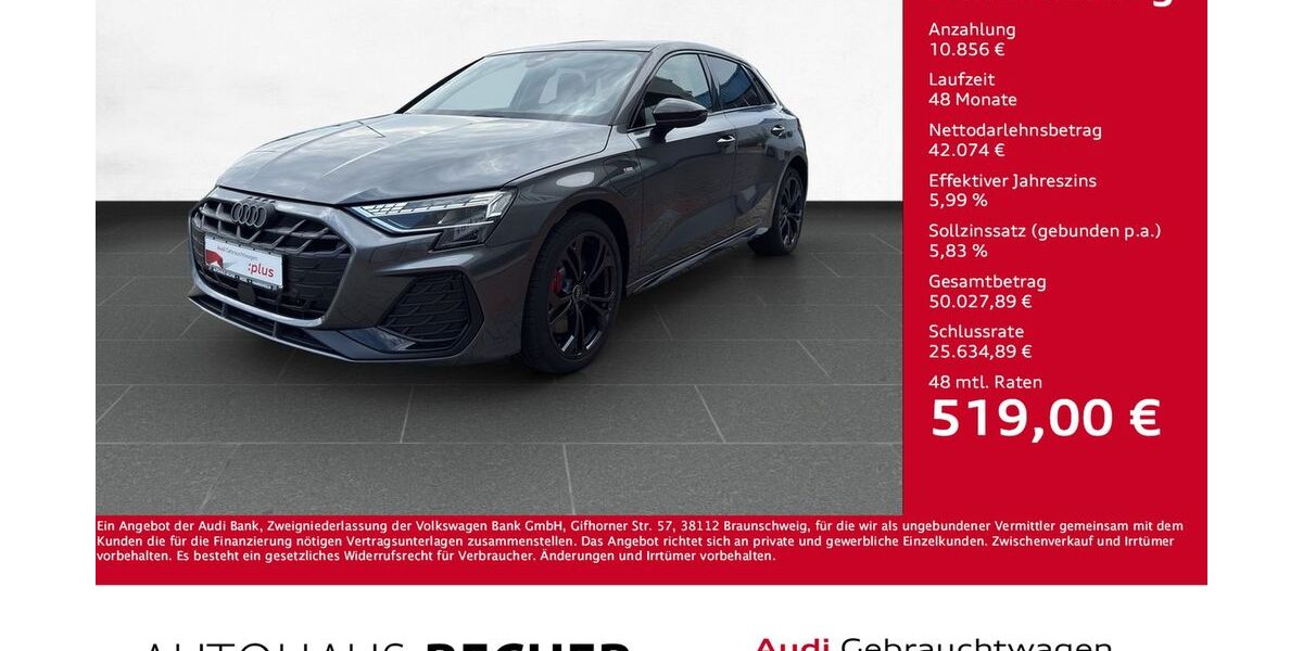 Audi A3 9.000 km 51.960 &euro; Wesel 46485