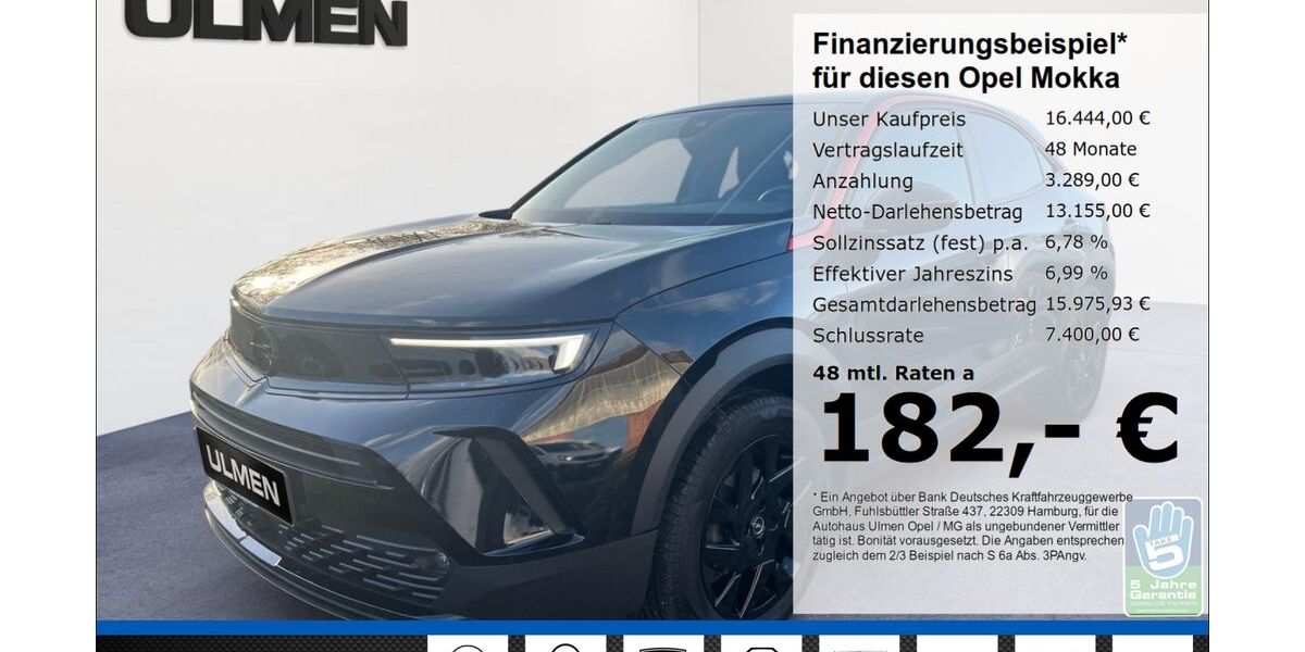 Opel Mokka 37.720 km 15.999 &euro; Düsseldorf 40231