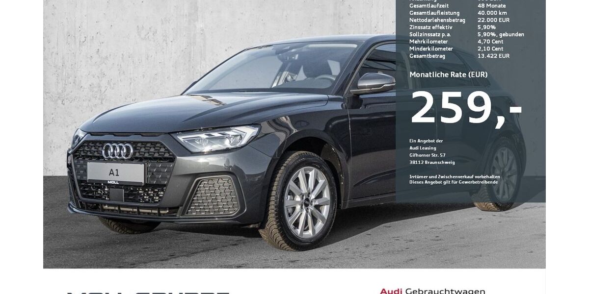 Audi A1 10.000 km 28.490 &euro; Düsseldorf 40549