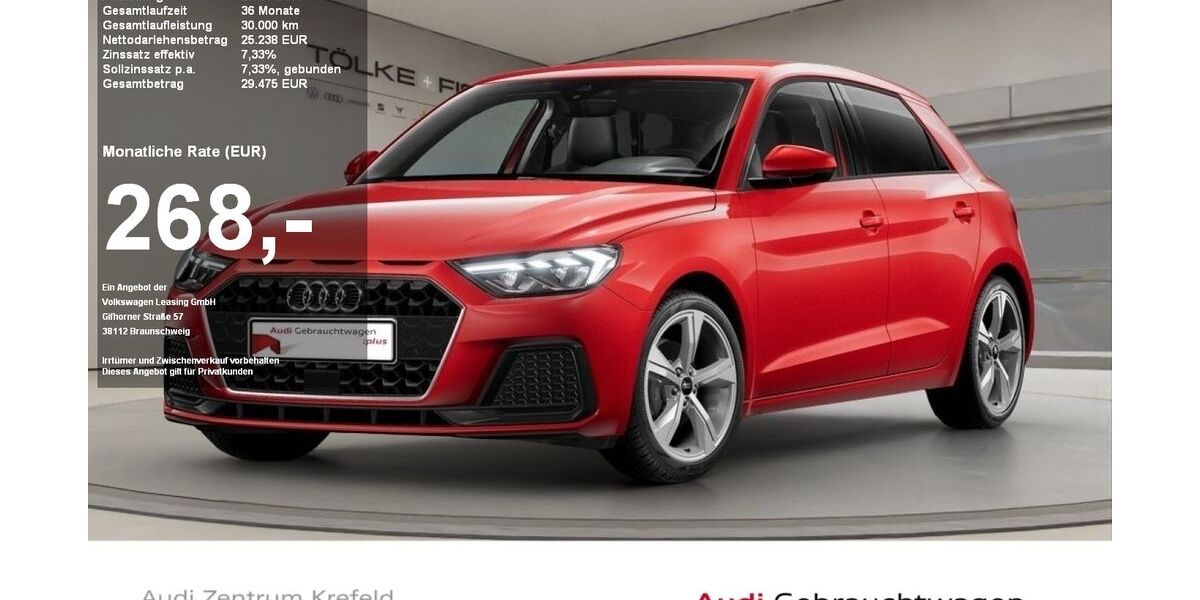 Audi A1 5.821 km 24.338 &euro; Krefeld 47805