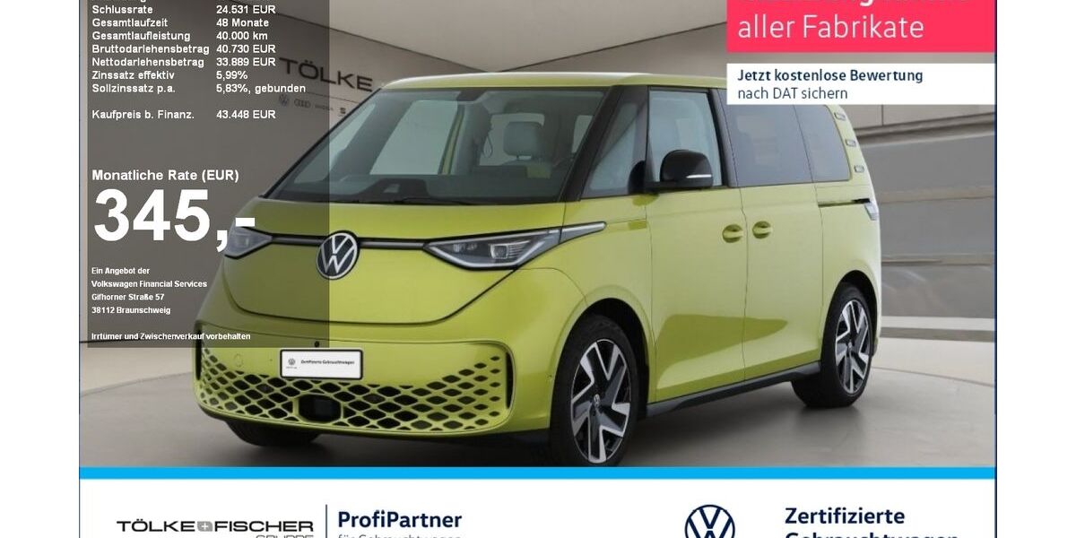 VW ID. Buzz 48.000 km 43.448 &euro; Krefeld 47805