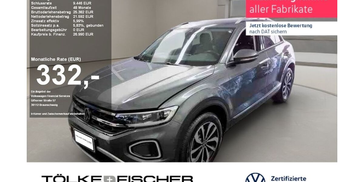 VW T-Roc 39.975 km 25.879 &euro; Krefeld 47805