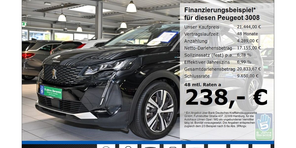 Peugeot 3008 37.000 km 20.666 &euro; Düsseldorf 40231