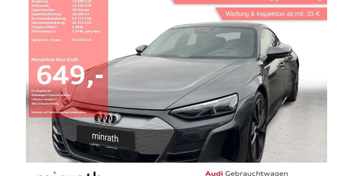 Audi e-tron GT 33.920 km 54.550 &euro; Moers-Hülsdonk 47441