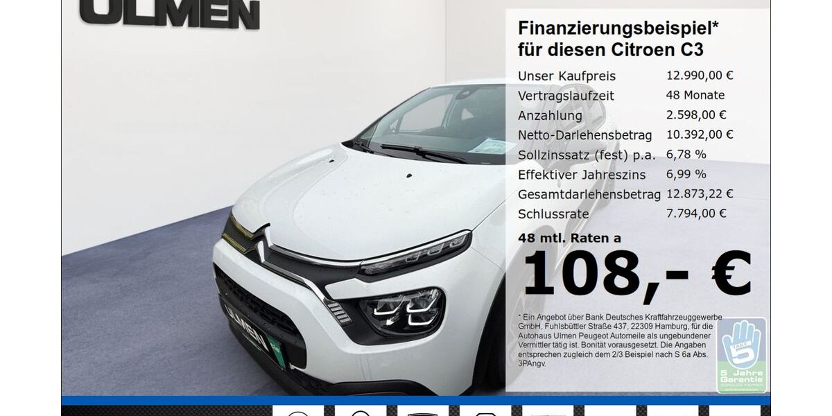 Citroen C3 22.975 km 12.990 &euro; Düsseldorf 40233