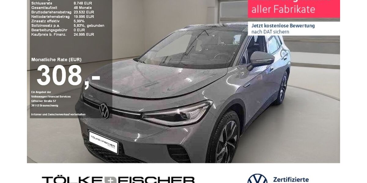VW ID.4 40.695 km 21.949 &euro; Krefeld 47805