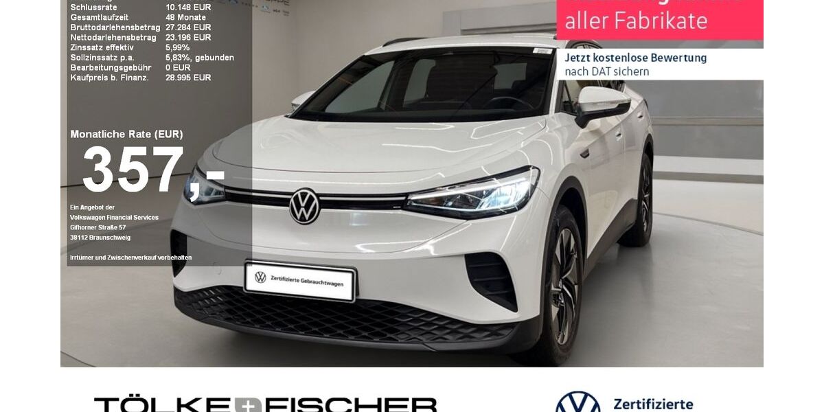 VW ID.4 22.038 km 27.489 &euro; Krefeld 47805