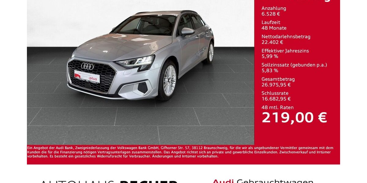 Audi A3 15.014 km 28.460 &euro; Wesel 46485
