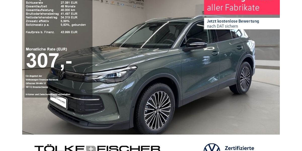 VW Tiguan 1.896 km 43.999 &euro; Krefeld 47805