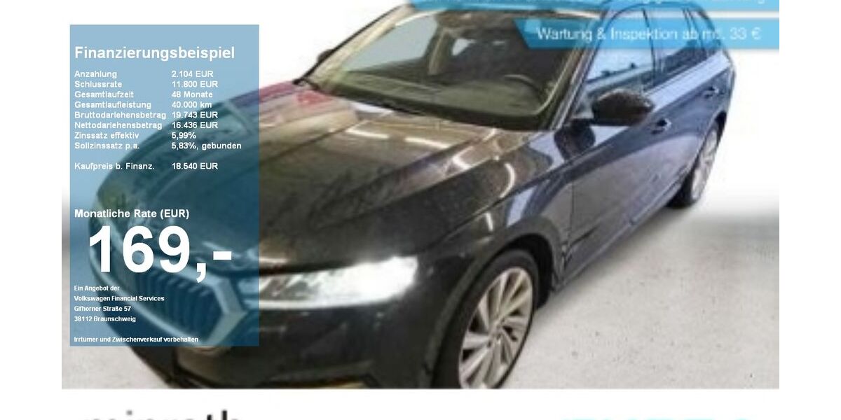 Skoda Octavia 132.925 km 16.990 &euro; Duisburg-Rheinhausen 47226