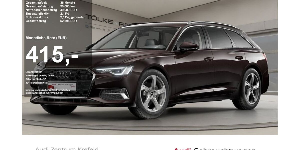 Audi A6 17.256 km 48.998 &euro; Krefeld 47805