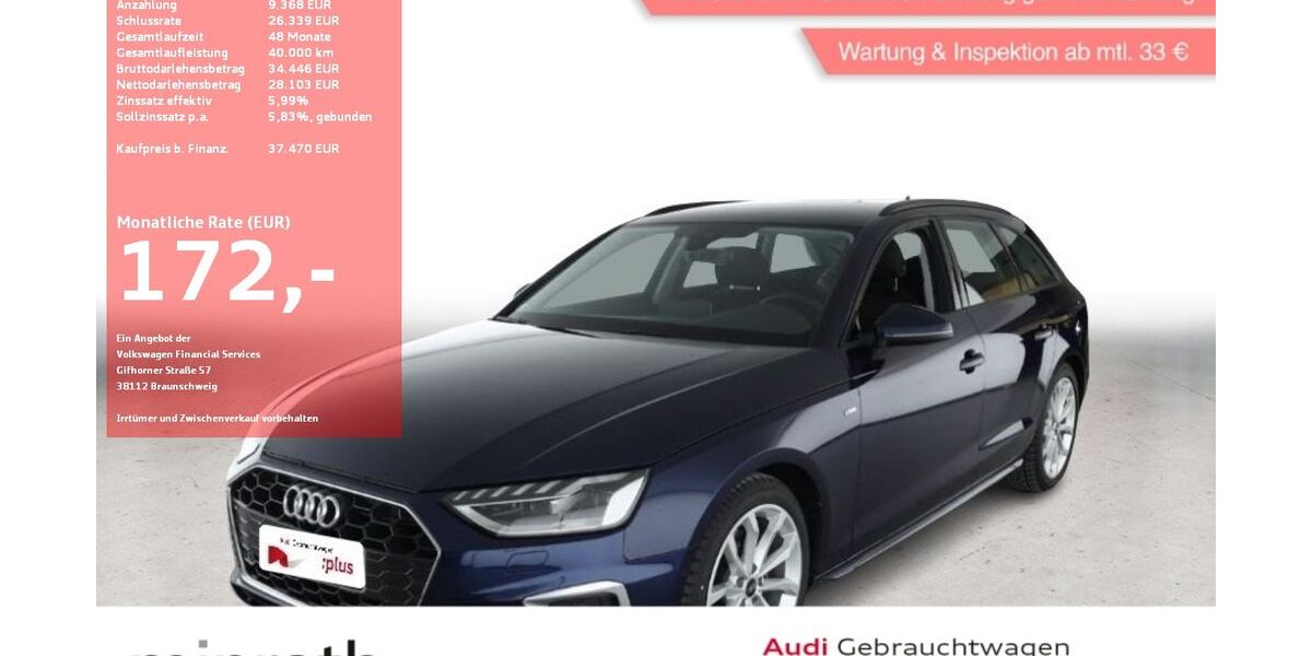 Audi A4 15.027 km 36.980 &euro; Moers-Hülsdonk 47441