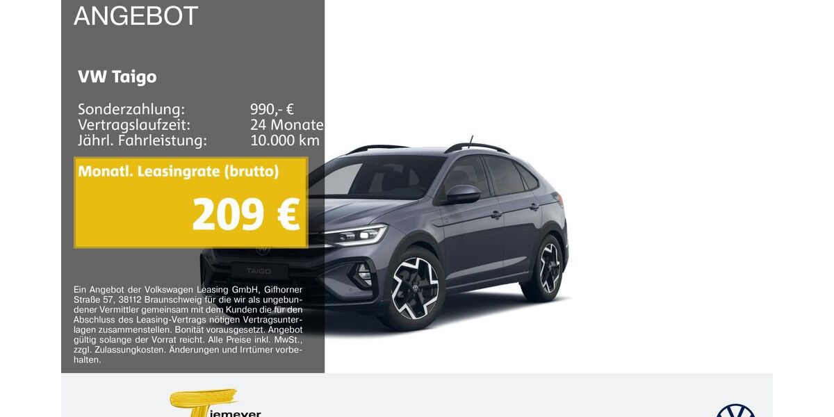 VW Taigo 20.565 km 27.670 &euro; Oberhausen 46047