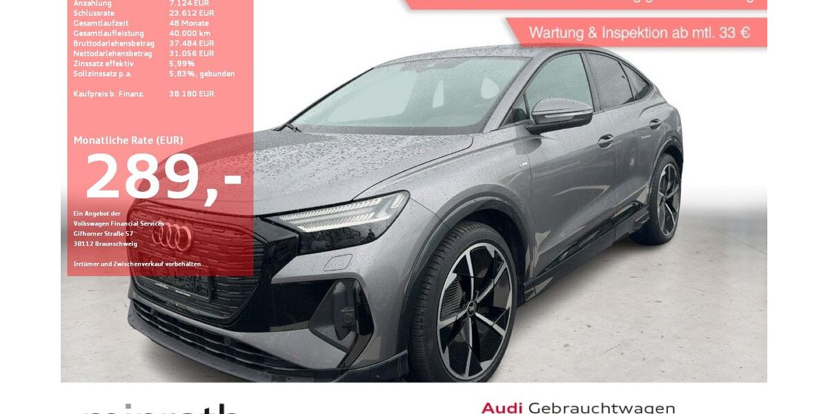 Audi Q4 e-tron 38.557 km 35.680 &euro; Moers-Hülsdonk 47441