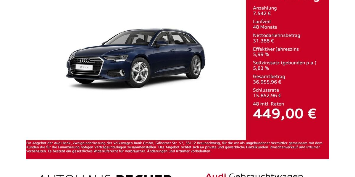 Audi A6 59.510 km 38.930 &euro; Wesel 46485