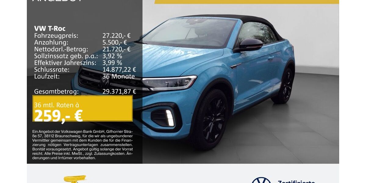 VW T-Roc 90.151 km 24.990 &euro; Gelsenkirchen 45894
