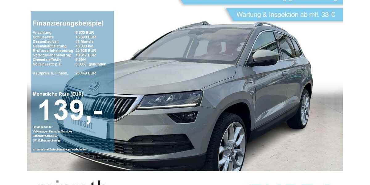 Skoda Karoq 58.493 km 25.440 &euro; Moers 47441
