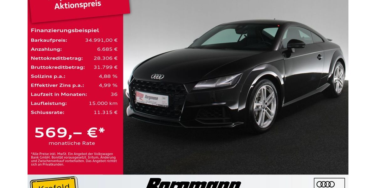 Audi TT 54.750 km 31.774 &euro; Krefeld 47803