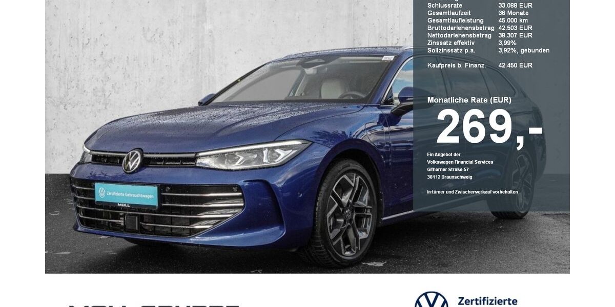 VW Passat 17.784 km 41.680 &euro; Düsseldorf 40474