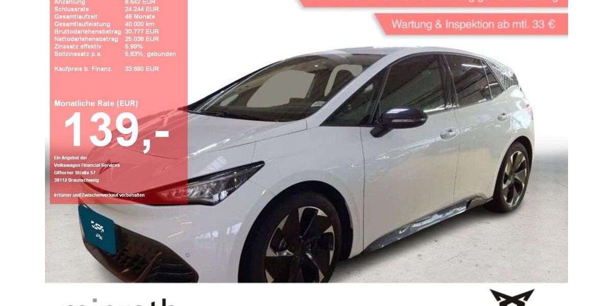 Cupra Born 25.463 km 33.670 &euro; Moers-Hülsdonk 47441