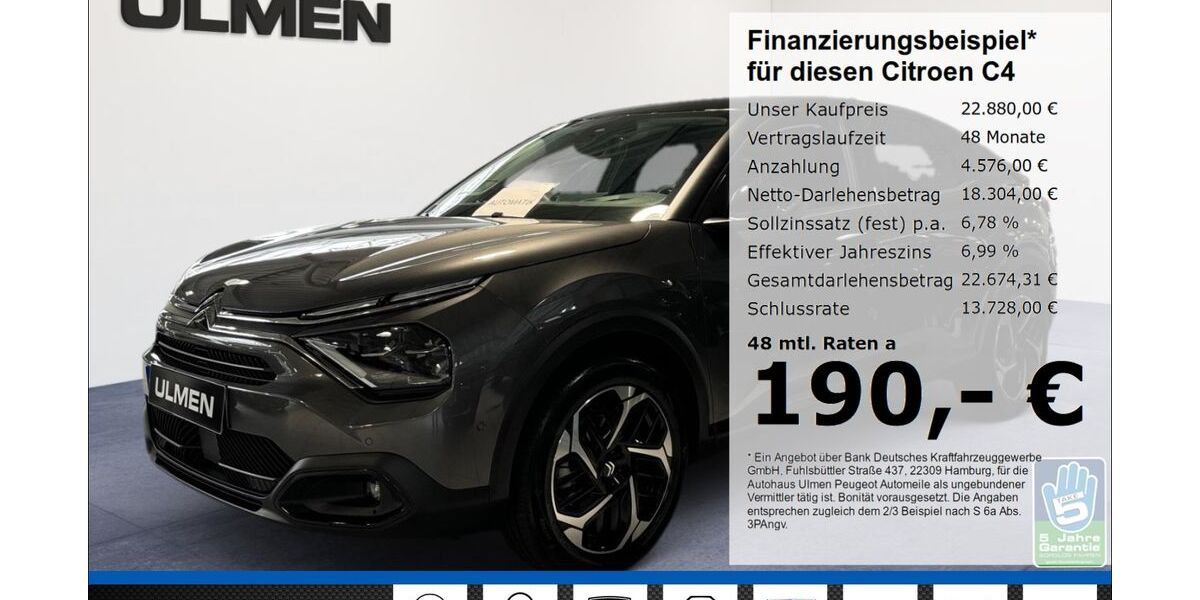 Citroen C4 30.795 km 20.780 &euro; Düsseldorf 40233