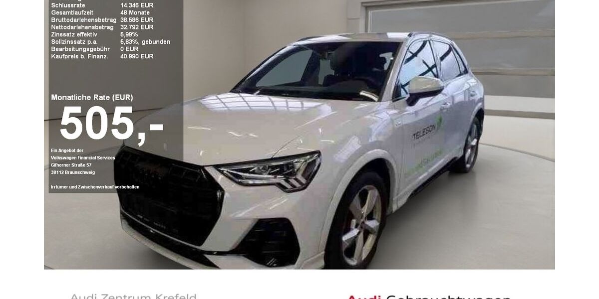 Audi Q3 56.650 km 38.219 &euro; Krefeld 47805