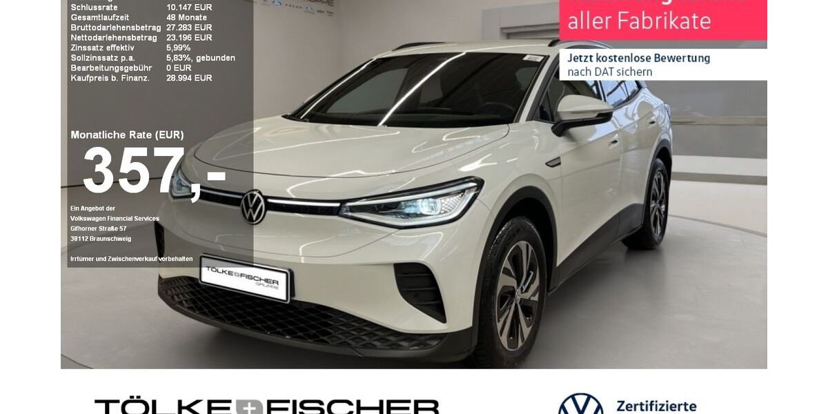 VW ID.4 35.000 km 27.279 &euro; Krefeld 47805