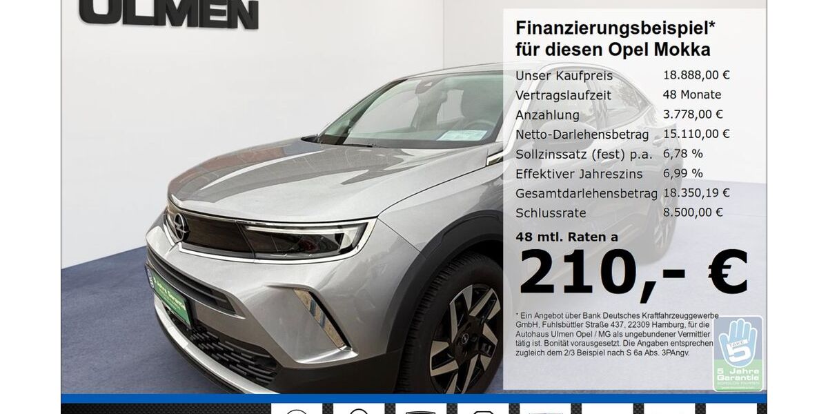 Opel Mokka 31.630 km 18.444 &euro; Düsseldorf 40231