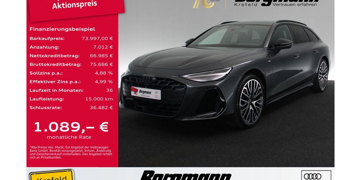 Audi A6 1.150 km 69.990 &euro; Krefeld 47803