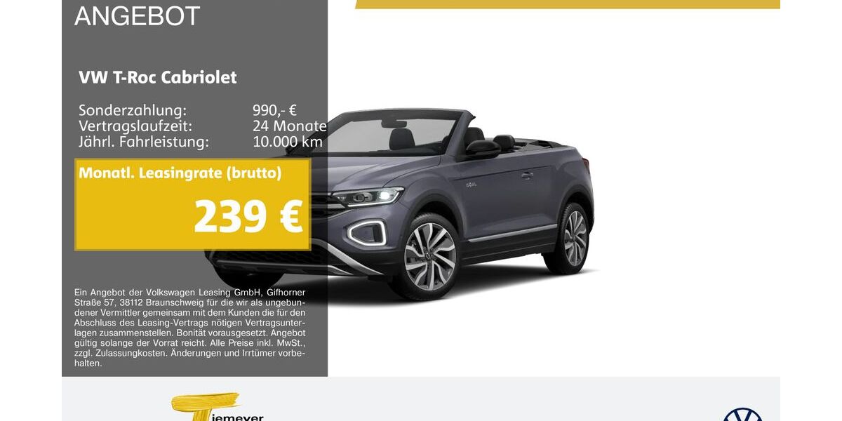 VW T-Roc 21.057 km 29.480 &euro; Duisburg 47059